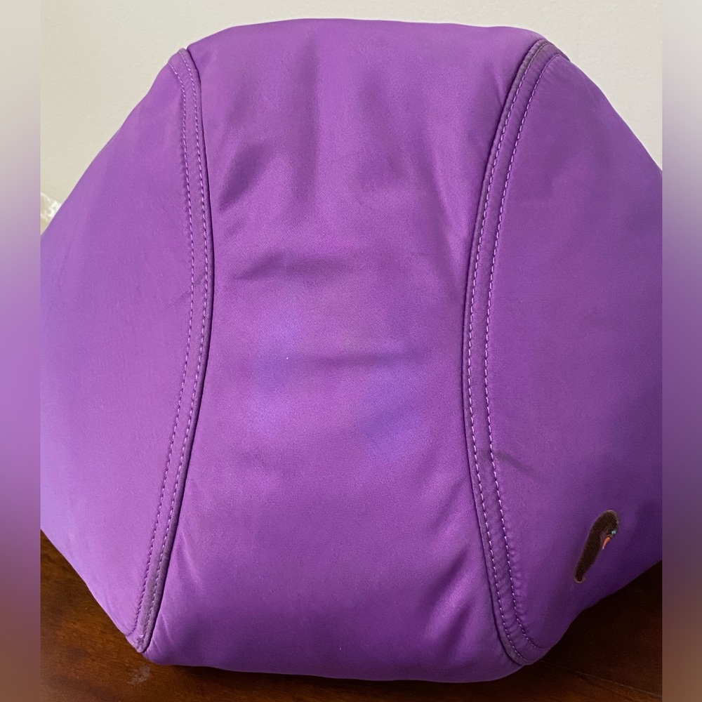 Dooney & Bourke Nylon Medium Purple Valerie Shoulder Bag - Picture 9 of 15